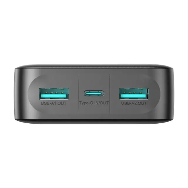 Joyroom Powerbank JR-PBF14 2.4A LED 20000mAh (μαύρο) 3