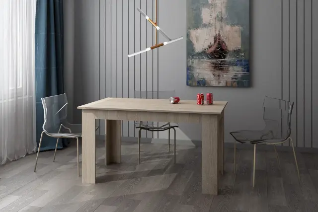 Τραπέζι Κουζίνας Sonoma HAZEL 140x80x75cm 3