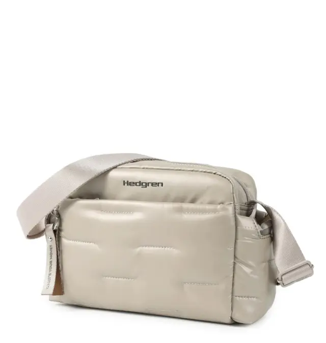 Τσαντάκι χιαστί HEDGREN Cozy HCOCN02 Μπεζ 3