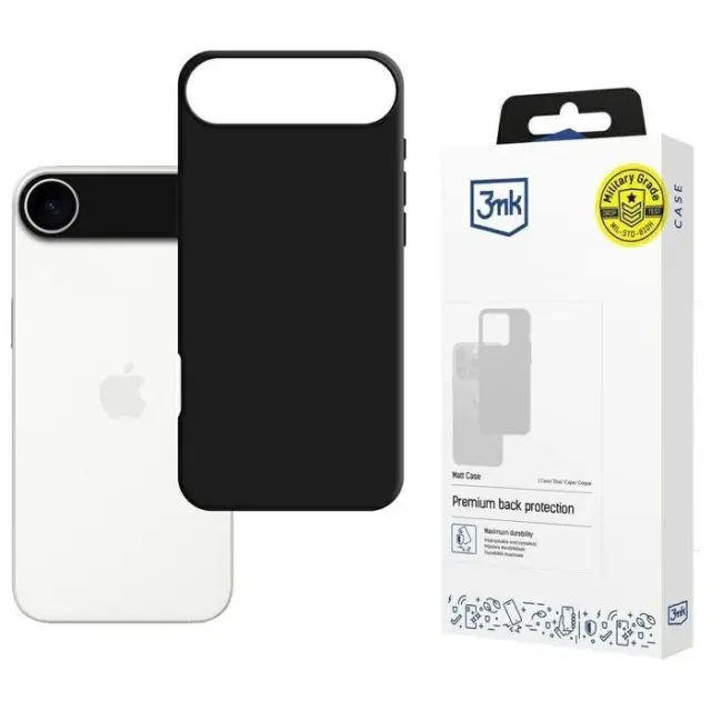 3mk® Matt Back Cover Θήκη για iPhone 17 Air- Black