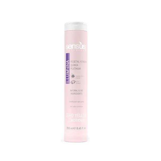 Sensus Illumyna Zero Yellow Conditioner 250ml - (μαλακτική κρέμα εξουδετέρωσης των κίτρινων τόνων)