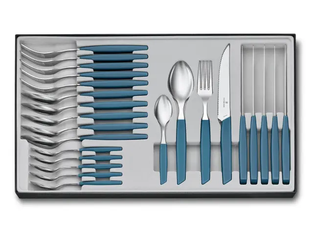 Σετ Μαχαιροπίρουνα Victorinox Swiss Modern - Blue - 24 τεμάχια 6.9096.12W2.24 3