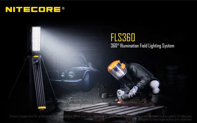 FLS360 Illumination Field Lighting System, 22.000 Lumens 3