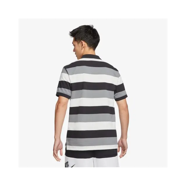 Nike Polo Matchup Stripe T-Shirt (CJ4465-010) - Μαύρο - S 2