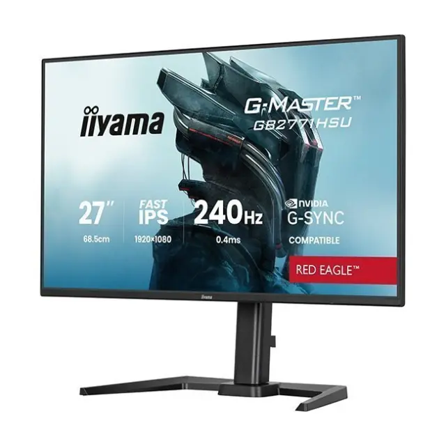 iiyama G-MASTER GB2771HSU-B1 computer monitor 68.6 cm (27") 1920 x 1080 pixels Full HD Black 2