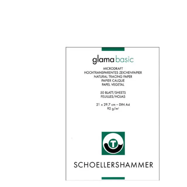 Schoeller / Σέλερ Μπλοκ Ριζόχαρτο A4 (21x29.7cm) 112g/m², 50 Φύλλα