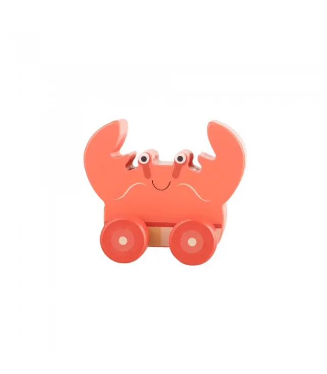Καβούρι push & pull Orange Tree Toys