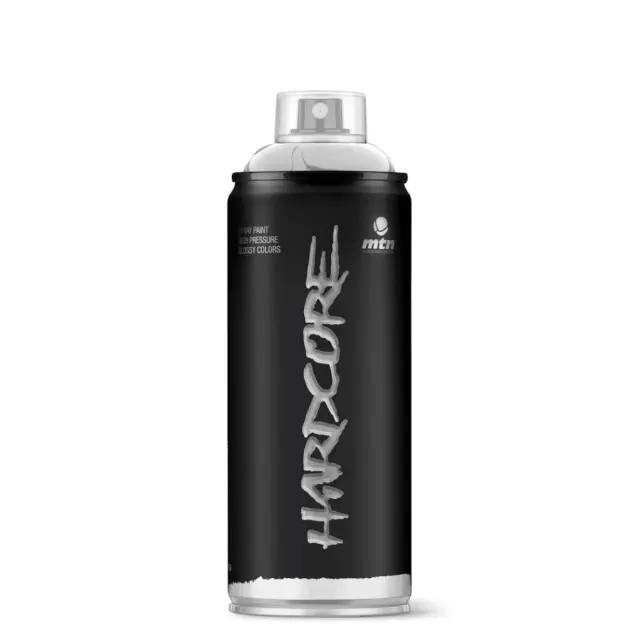 MTN Hardcore Metallic Spray Paint Silver Chrome