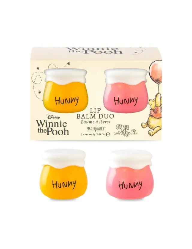 Mad Beauty Winnie the Pooh Lip balm Duo SET 3
