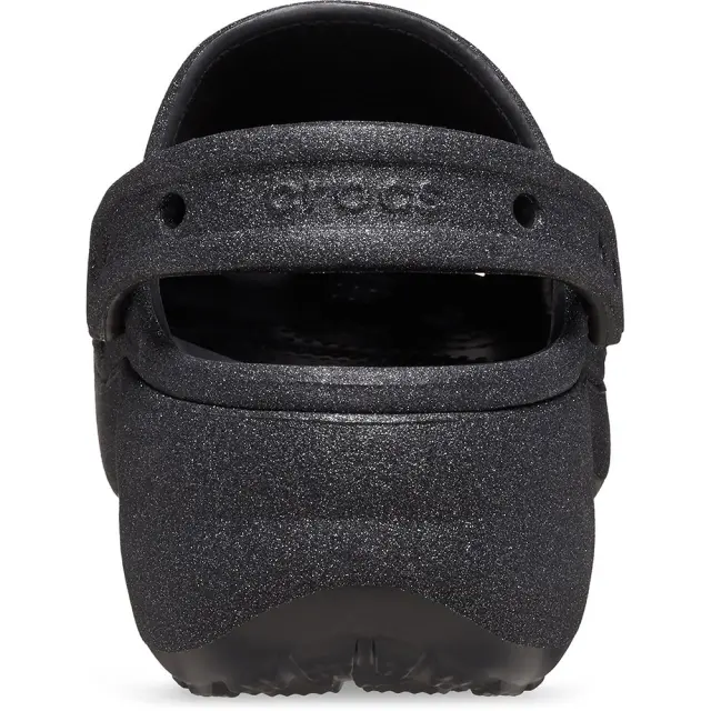 Crocs Platform Glitter Glog W (207241-001) - Μαύρο 3