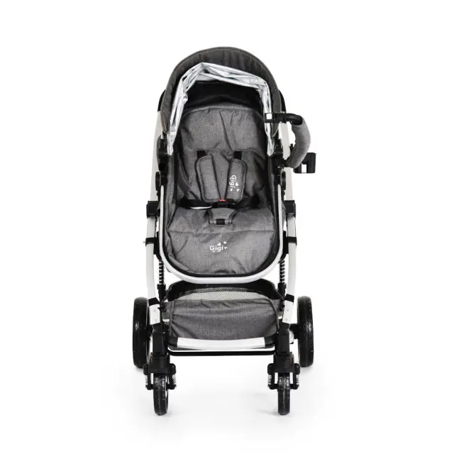 Πολυκαρότσι 2σε1 Μετατρεπόμενο Gigi Moni Dark Grey 3800146235147 2