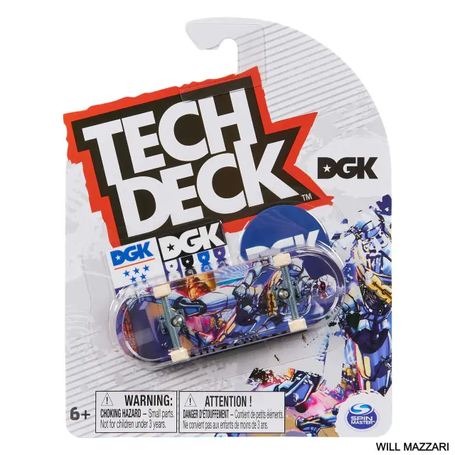 Spin Master Παιχνίδι Μινιατούρα TechDeck (Διάφορα Σχέδια) 1τμχ