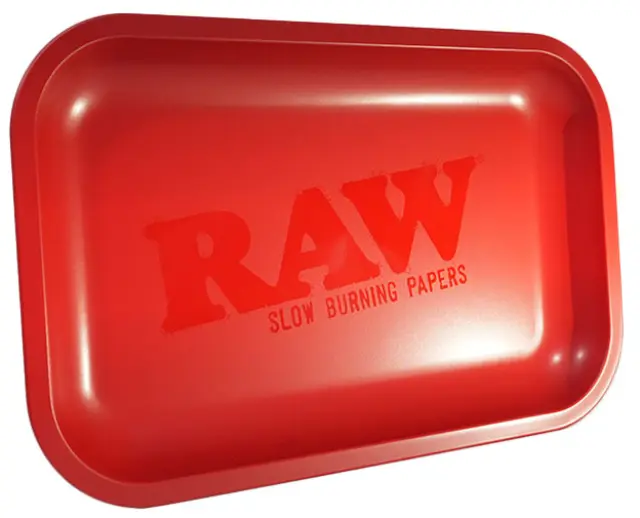 RAW Murder’d Rolling Tray Red Matte - Δίσκος Small (17x27cm) 2