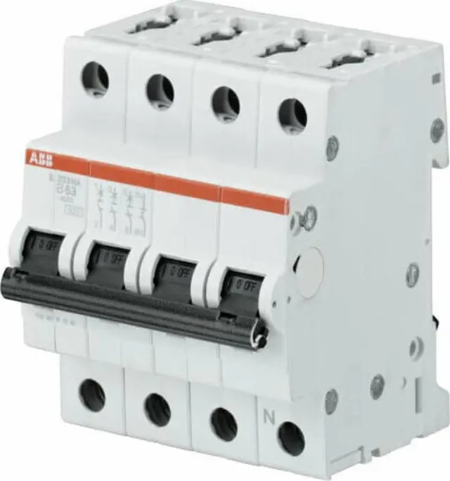 Miniature Circuit Breaker S200 S203-B50NA 3P 50A B Curve