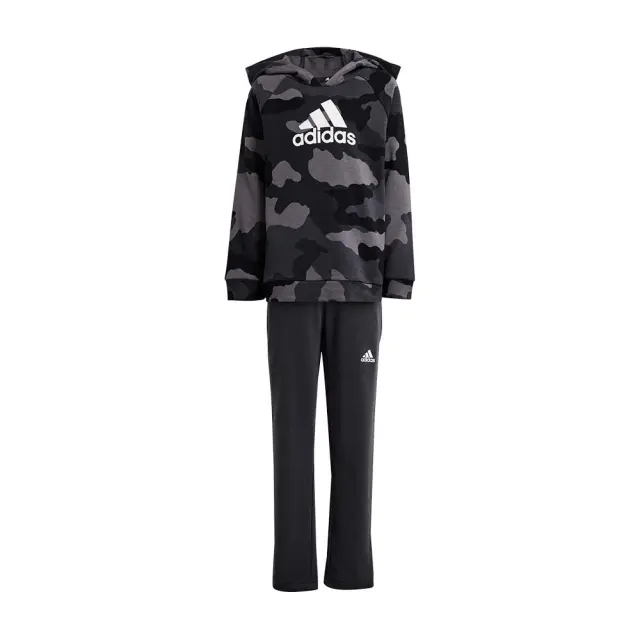 adidas Sportswear Kids Camo Hoodie Set Παραλλαγή - Γκρι IV7438 (adidas Sportswear) 2