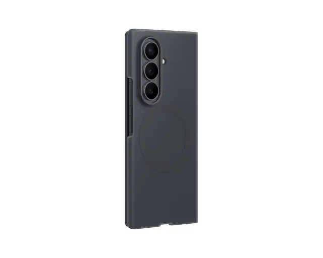 EF-EF976CBE Samsung Silicone Magnet Cover for Galaxy Z Fold 8 Ultra Graphite 2