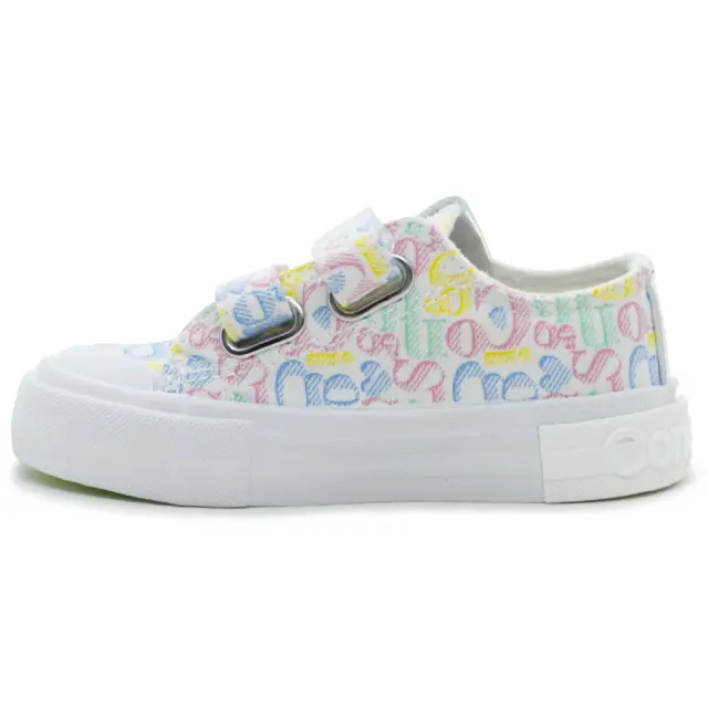Sneakers Conguitos Λευκά με γράμματα OSSH127011 - 25 3