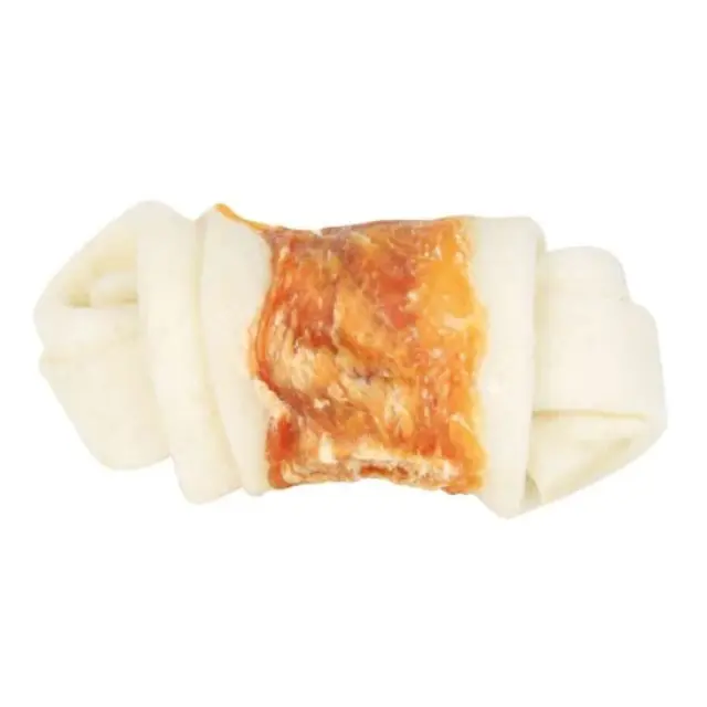 Κόκκαλο Σκύλου Trixie Denta Fun Knotted Κοτόπουλο 5 τεμάχια των 5cm/70gr 2