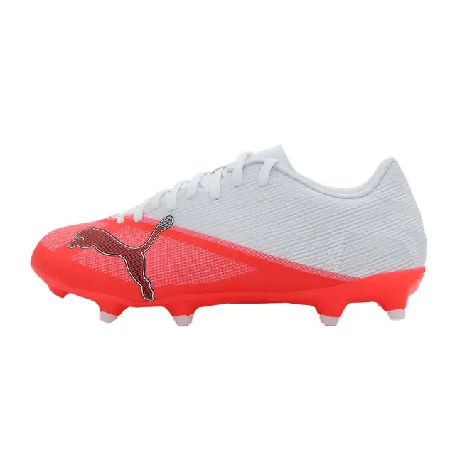 Puma Men's Ultra 7 Play FG/AG Άσπρο - Κόκκινο 109146-01 (Puma)