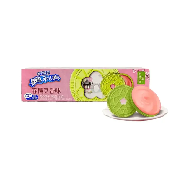 Oreo Spring Sakura & Red Bean 87gr (Ανάλωση κατά προτίμηση πριν από 08/11/26)