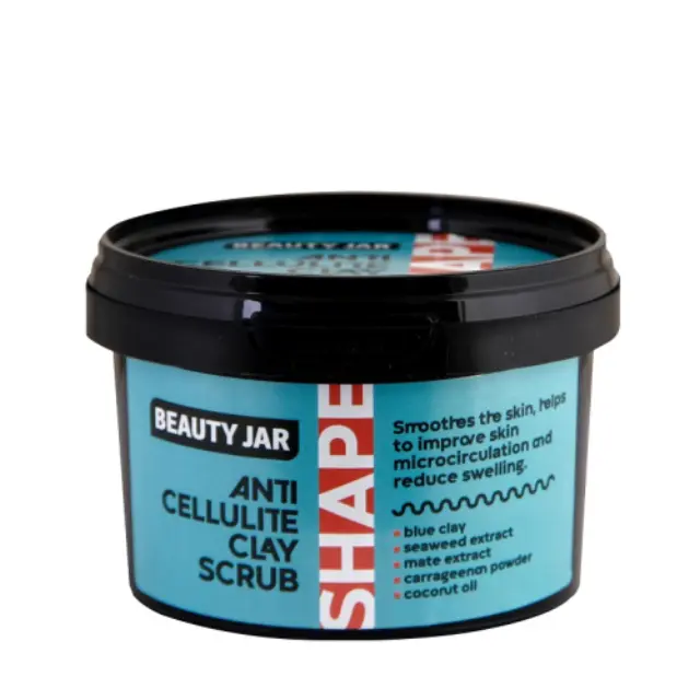 Beauty Jar Shape Anti-cellulite Clay Scrub ΑπολεπιStickό Αργίλου Kατά Της Κυτταρίτιδας 380g