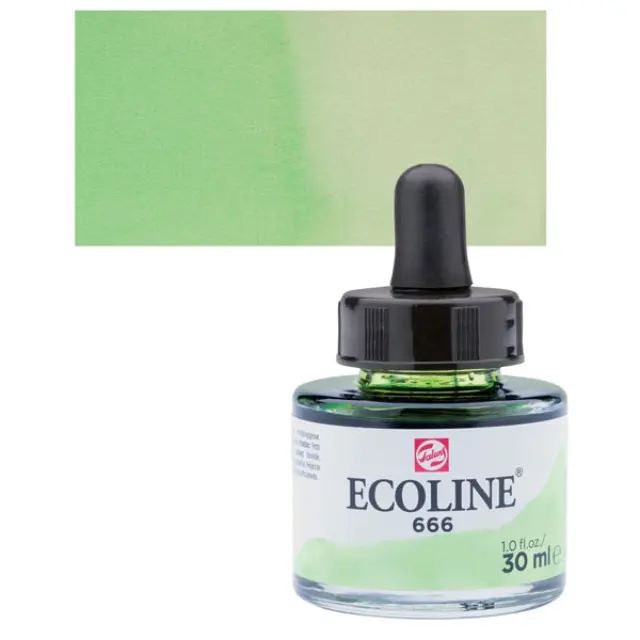 Μελάνι Talens Ecoline - 666 Pastel Green - 30ml