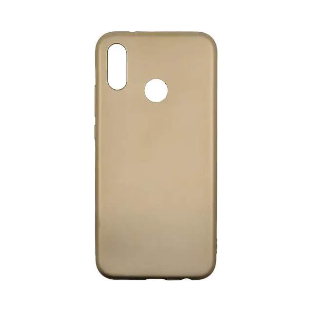 OEM Θήκη Σιλικόνης για Huawei P20 Lite Χρυσή