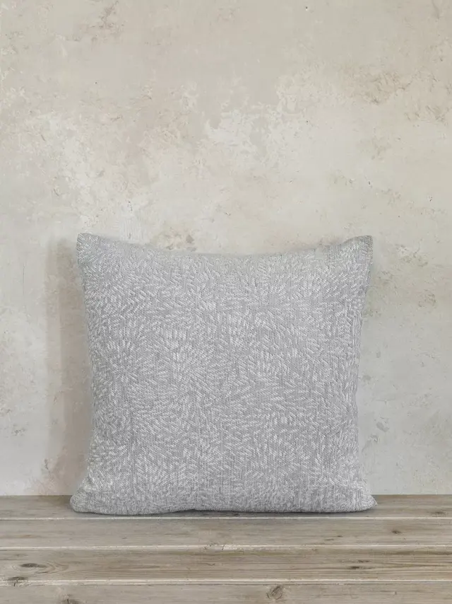 Διακοσμητικό Μαξιλάρι 45Χ45 Με Γέμιση Nima Secret Gray 55% Ακρυλικό-20% Πολυέστερ-25% Βαμβάκι