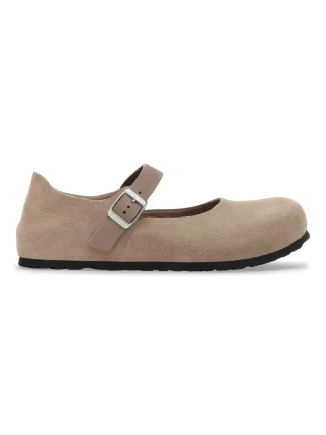 Birkenstock Μπαρέτες Γυναικείο δέρμα suede Μπεζ BIR/MANTOVA 1030432 TAUPE - 41 3