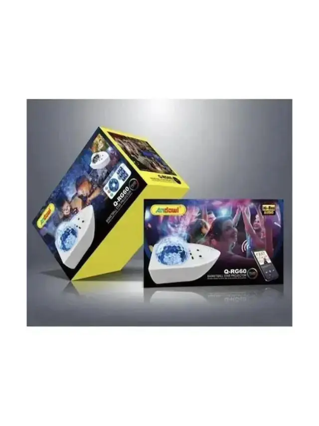 Andowl Projector Διακοσμητικό Φωτιστικό LED RGB Party Light Q-RG60 2