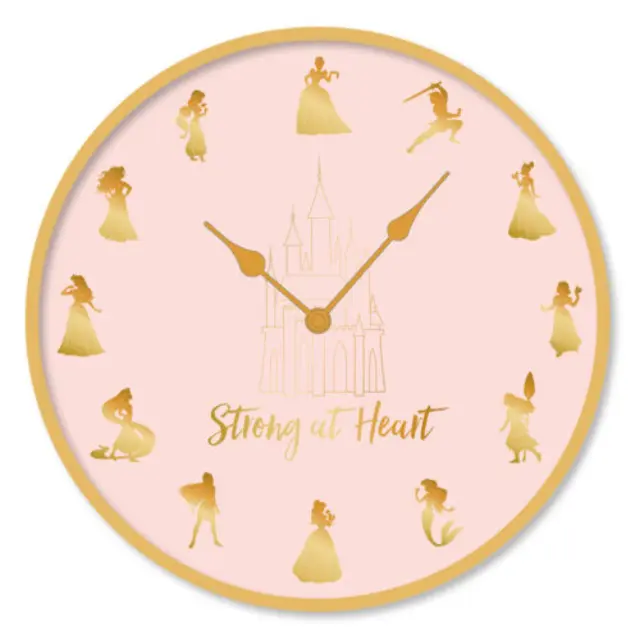 Ρολόι τοίχου Disney Princess (Strong at Heart)