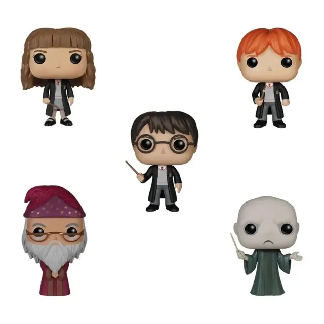 Φιγούρες Funko POP! Movies: Harry Potter 5-Pack (Harry, Voldemort, Hermione, Dumbledore, Ron) 3