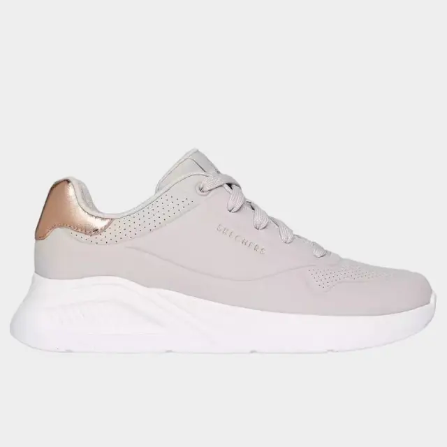 Sneakers Skechers Lite Embossed Duraleather Gore 177291_NAT Μπεζ - 39.5