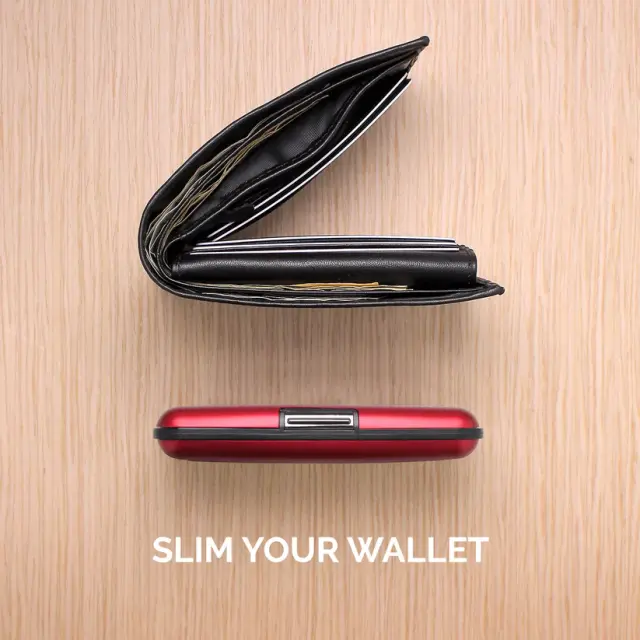 Ogon Πορτοφόλι Αλουμινίου & Θήκη Καρτών / Aluminium V2 Smart Case Wallet: Ginkgo 3