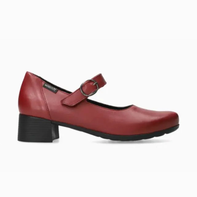 Mephisto Μπαρέτες Γυναικείο δέρμα Κόκκινο MEP/GESSIKA OXBLOOD