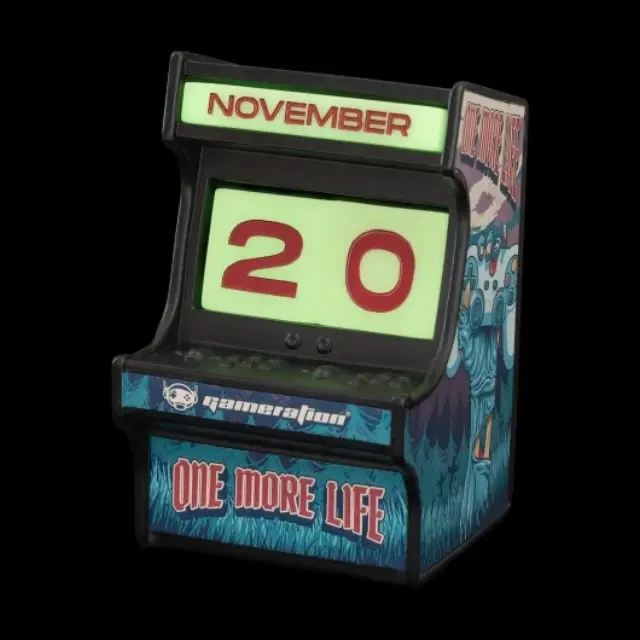 Grupo Erik Ημερολόγιο GAMERATION Arcade - Resin 3D Perpetual Calendar (CP3D07) 2