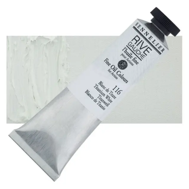 Sennelier Λάδι Rive Gauche 116 Titanium White - 40ml