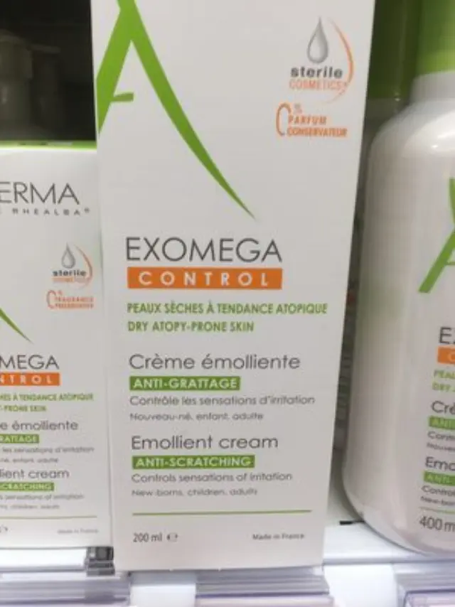 A-Derma Exomega Control Emollient Cream Μαλακτική Κρέμα Προσώπου/Σώματος για το Ατοπικό Δέρμα, 200ml