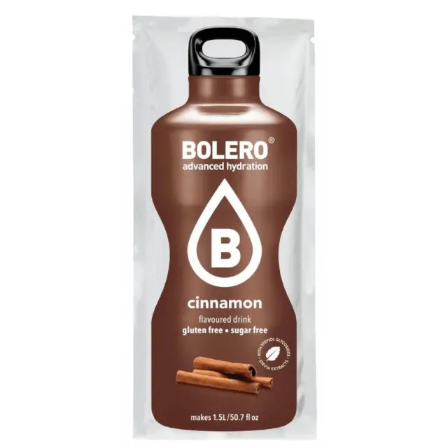 Bolero Cinnamon Flavoured Drink Mix Powder 9gr