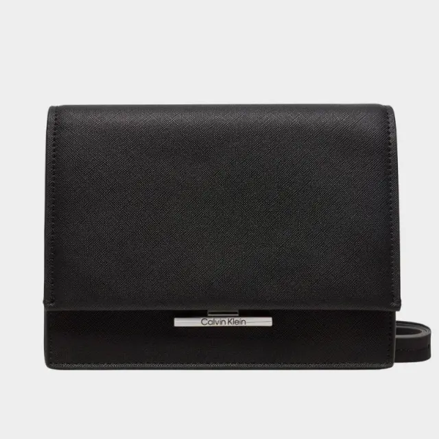 Calvin Klein - Γυναικεία Τσάντα Ώμου Linear Crossbody K60K612559-BEH Μαύρο