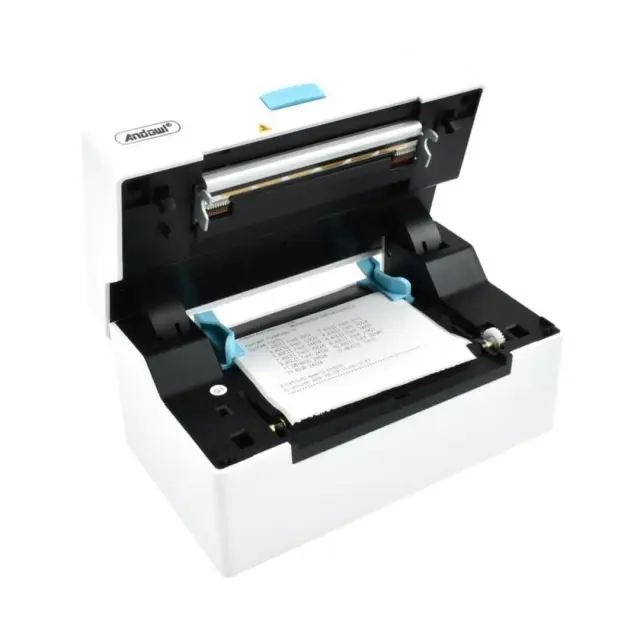 Andowl Ασύρματος θερμικός εκτυπωτής 104mm 203DPI με USB/LAN/Bluetooth Q-DY9200 - Label Printer 075698 2