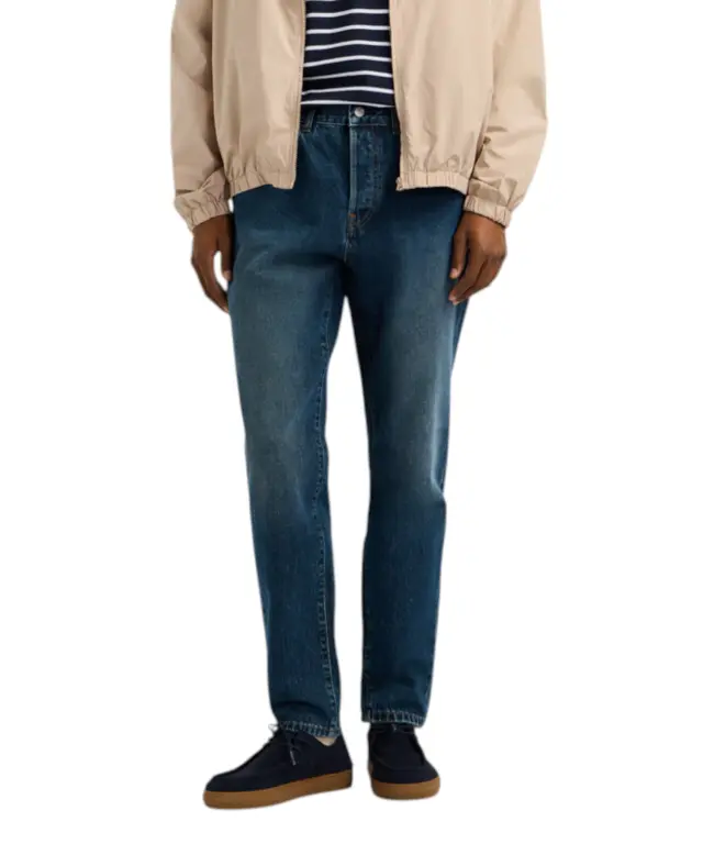 Pepe Jeans - Ανδρικό Τζιν Παντελόνι Camden Taper Fit PM2084031-000 Μπλε Σκούρο - W29 L32