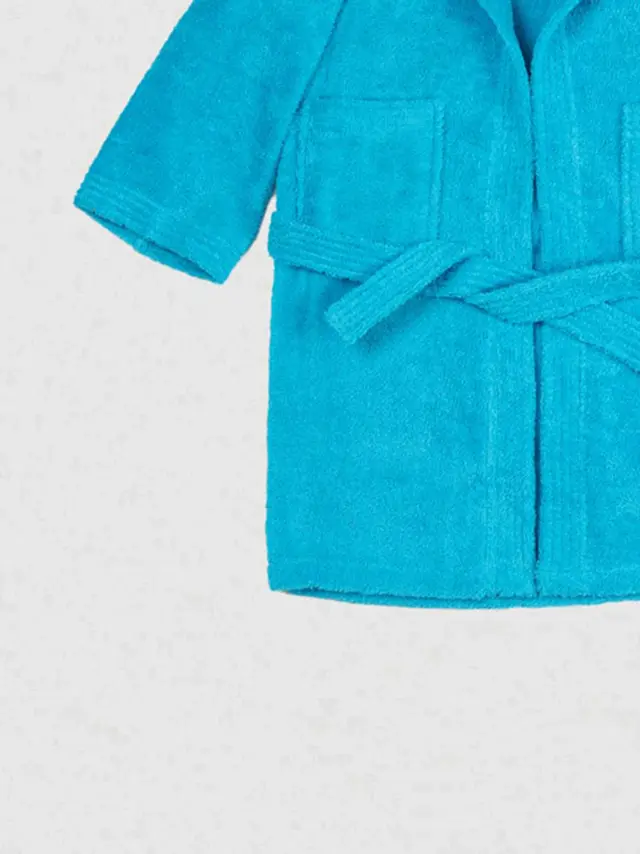 Μπουρνούζι Παιδικό Eco Turquoise Ηλικία 8-10 Sunshine