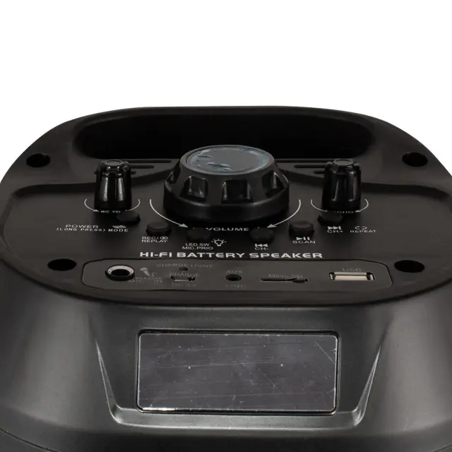 Φορητό bluetooth karaoke Μαύρο- Rancore RS151X 2