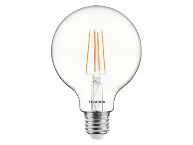 Toshiba LED Filament G95 E27 7W 2700K (DELS-FEW400727AE11) 2