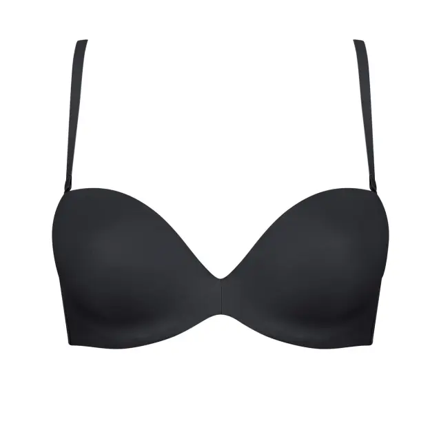 Triumph Σουτιέν Στράπλες Stepy Soft 01 WDP Μαύρο 2