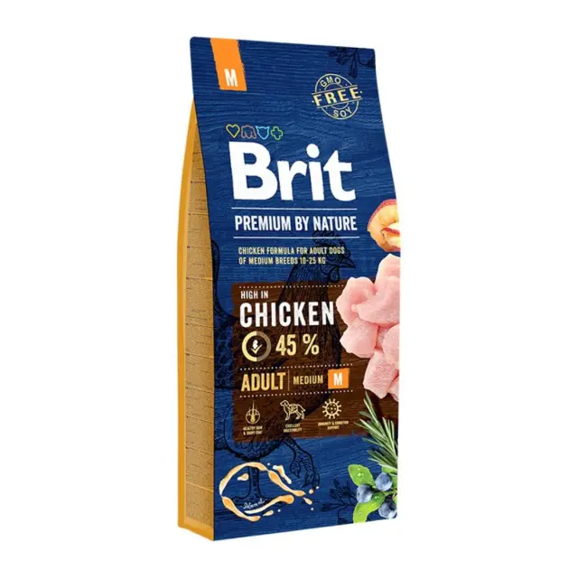 Brit Premium By Nature® Dog Adult Medium 15kg