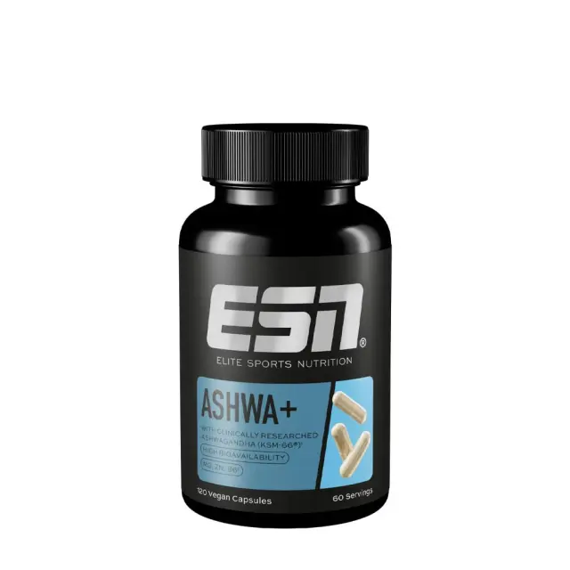 ESN Ashwa+ 120-veg-capsules