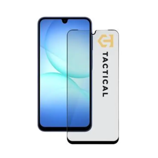 Tactical Glass Shield 5D for Samsung Galaxy A18 4G / A17 4G/5G Black