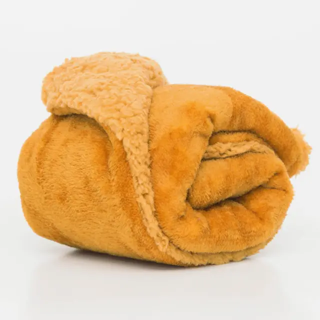 Κουβερτοπάπλωμα Cozy Υπέρδιπλο 220 x 240 cm Μουσταρδί
